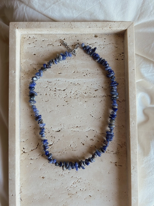 collana Chips Nic - Sodalite
